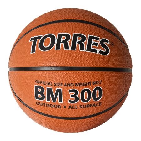 Купить Мяч баскетбольный  "TORRES BM300" р.5 в Юрьевеце 