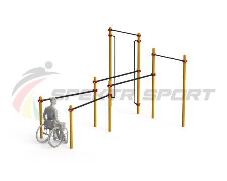 Купить Спортивный комплекс для инвалидов-колясочников WRK-D19_76mm в Юрьевеце 