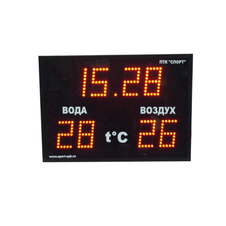 Купить Часы-термометр СТ1.13-2t для бассейна в Юрьевеце 