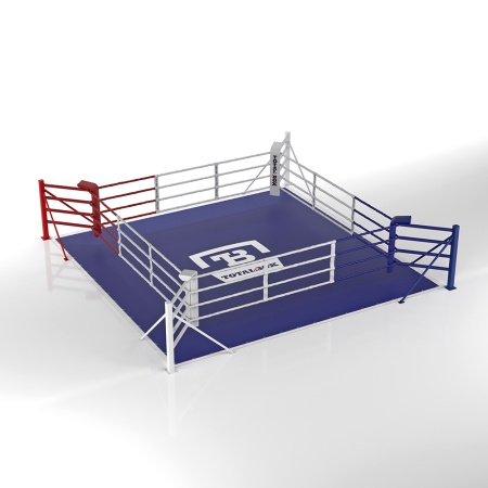Купить Ринг боксерский напольный Totalbox на упорах 6х6м в Юрьевеце 