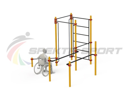 Купить Спортивный комплекс для инвалидов-колясочников WRK-D18_76mm в Юрьевеце 