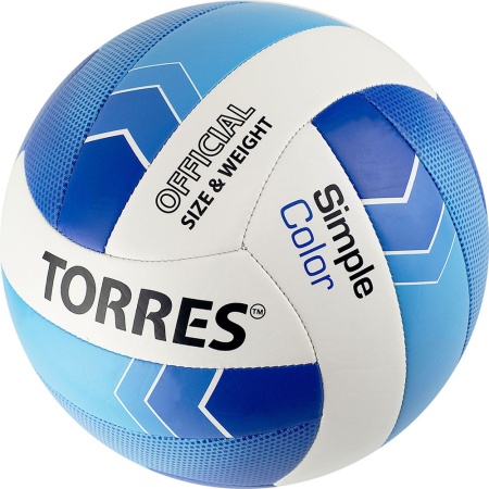 Купить Мяч волейбольный Torres Simple Color любительский р.5 в Юрьевеце 